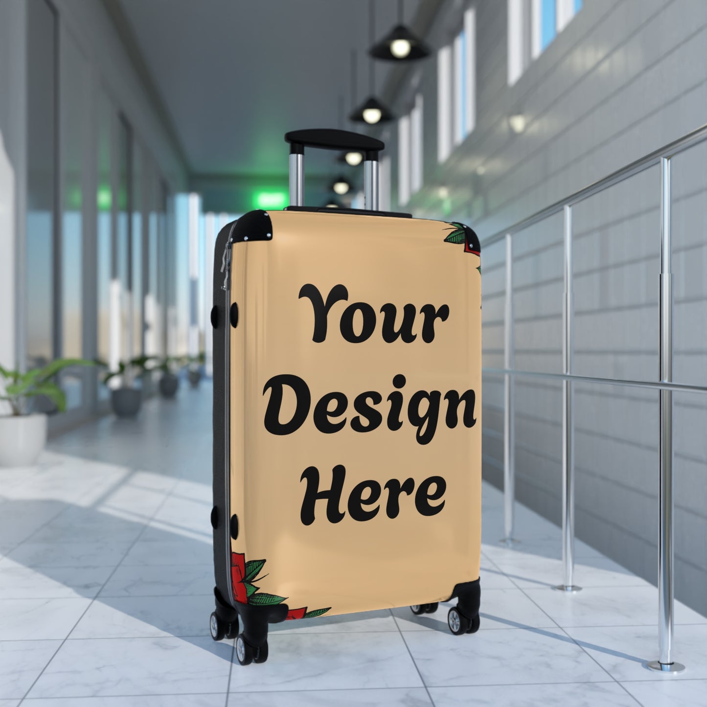 Custom Carry-On Suitcase – Personalized Travel Luggage with Your Design