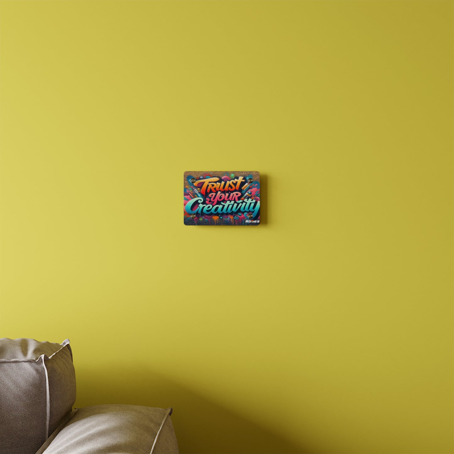 Trust Your Creativity Acrylic Wall Art Panel
