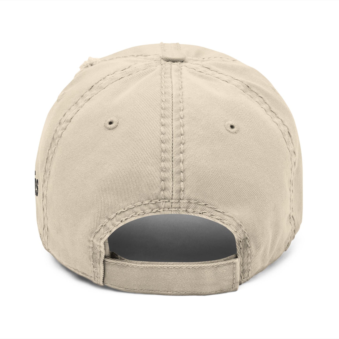 Embroidered Reese's Roses Distressed Dad Hat