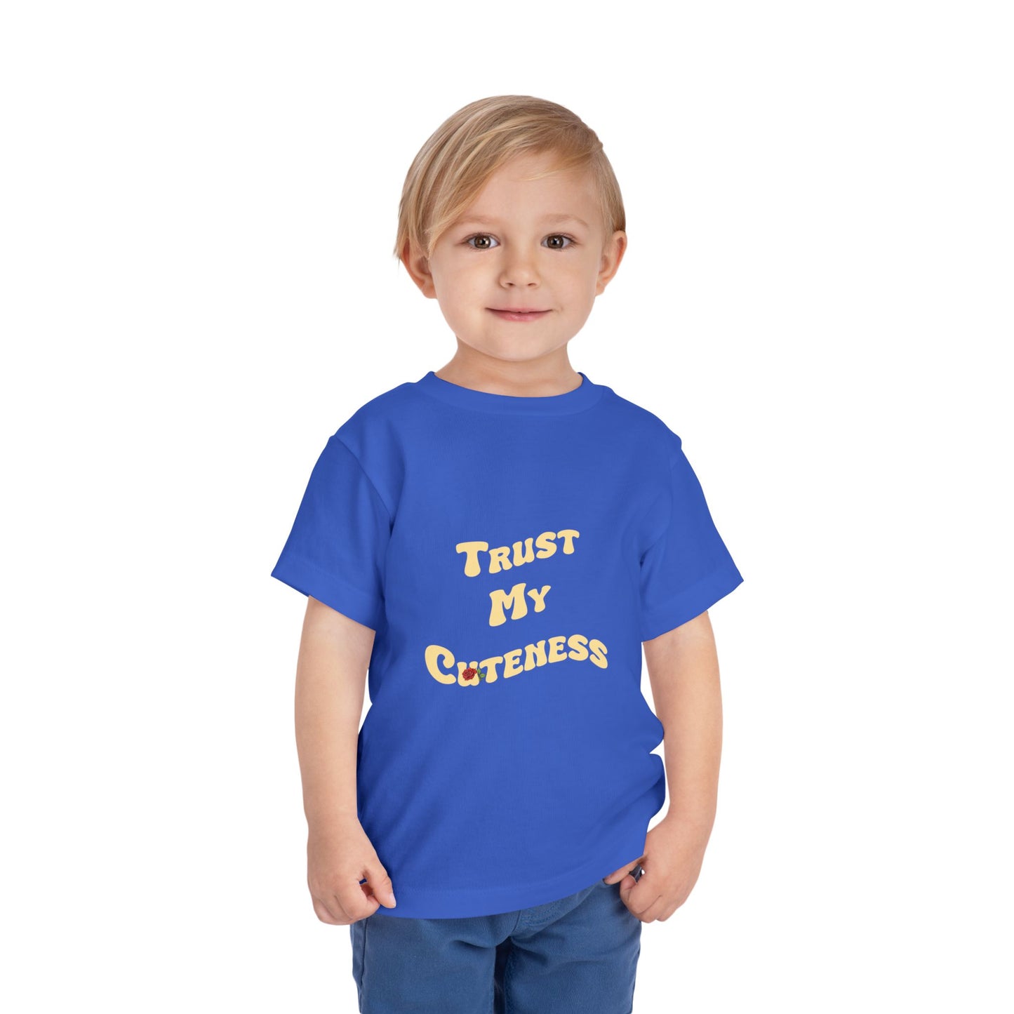 Trust My Cuteness Girls Toddler Tee