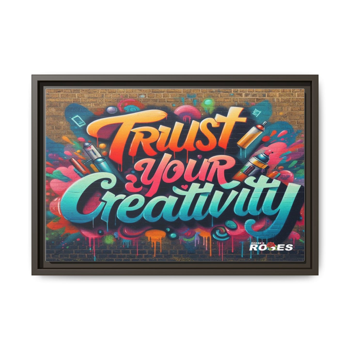 Trust Your Creativity #2 Matte Canvas Framed