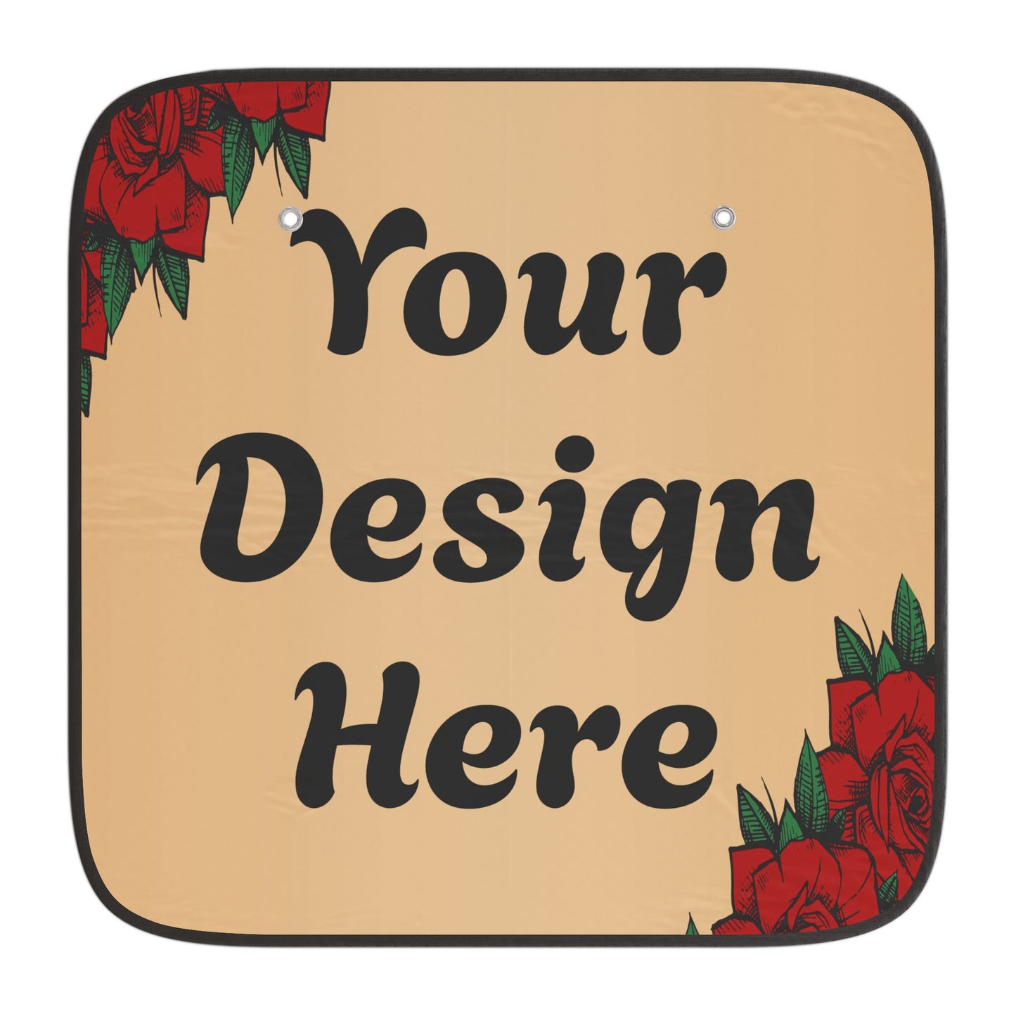 Custom Car Sun Shade — Personalized Windshield Protector