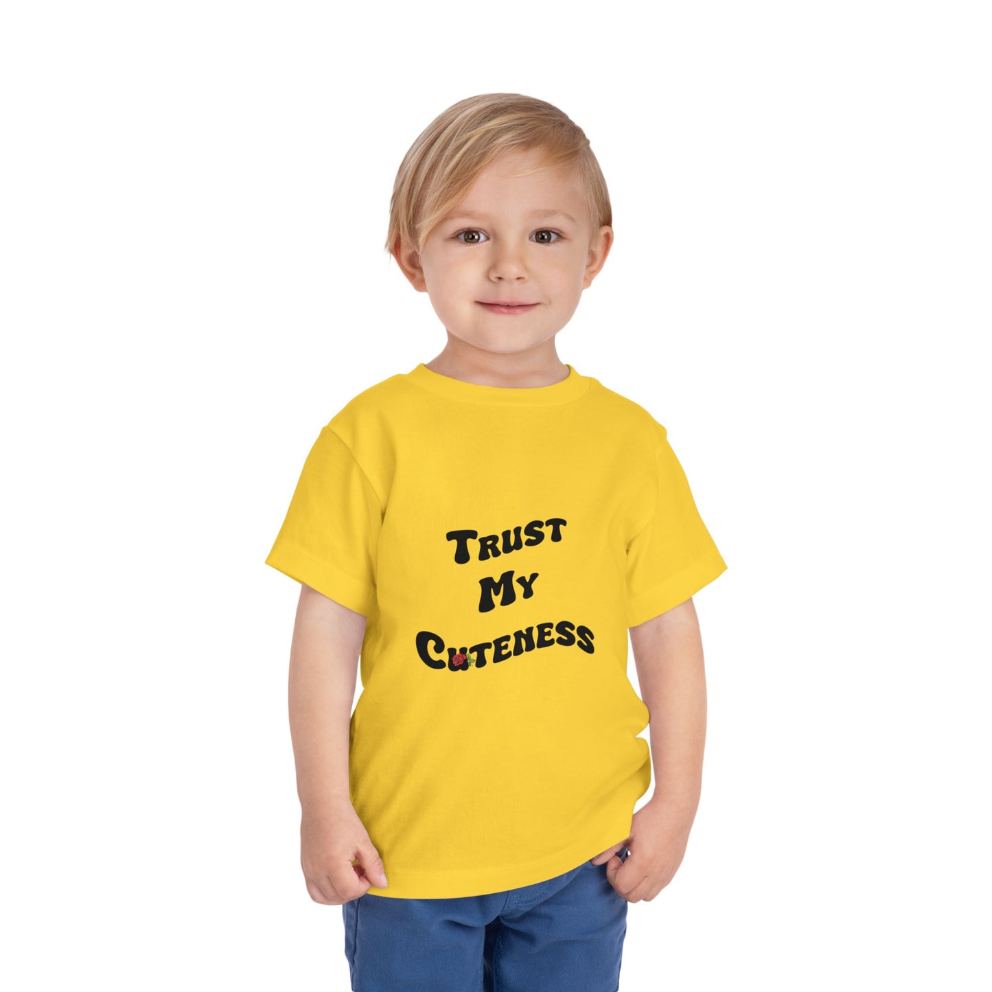 Trust My Cuteness Girls Toddler Tee