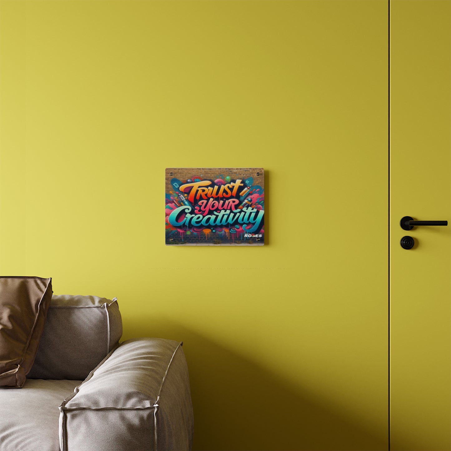 Trust Your Creativity Acrylic Wall Art Panel