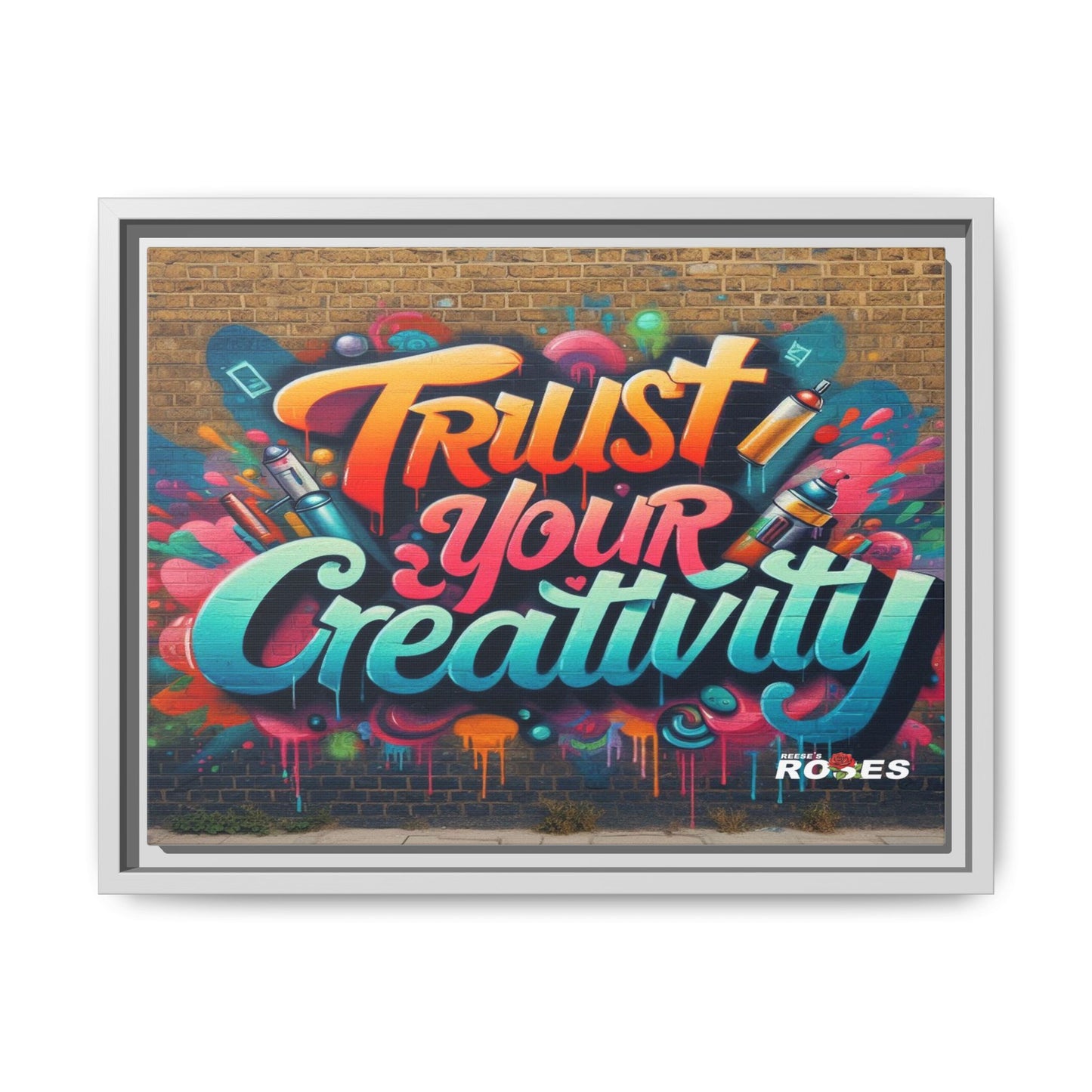 Trust Your Creativity #2 Matte Canvas Framed