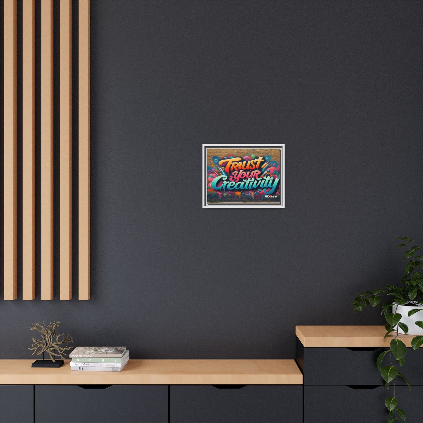 Trust Your Creativity #2 Matte Canvas Framed