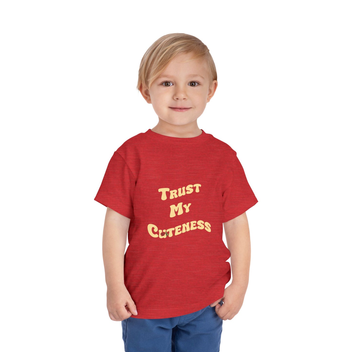 Trust My Cuteness Girls Toddler Tee