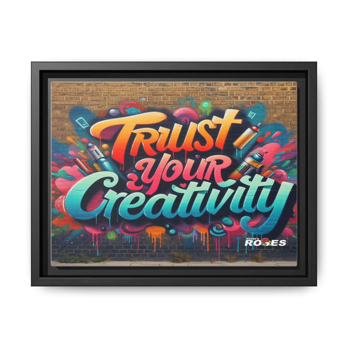 Trust Your Creativity #2 Matte Canvas Framed
