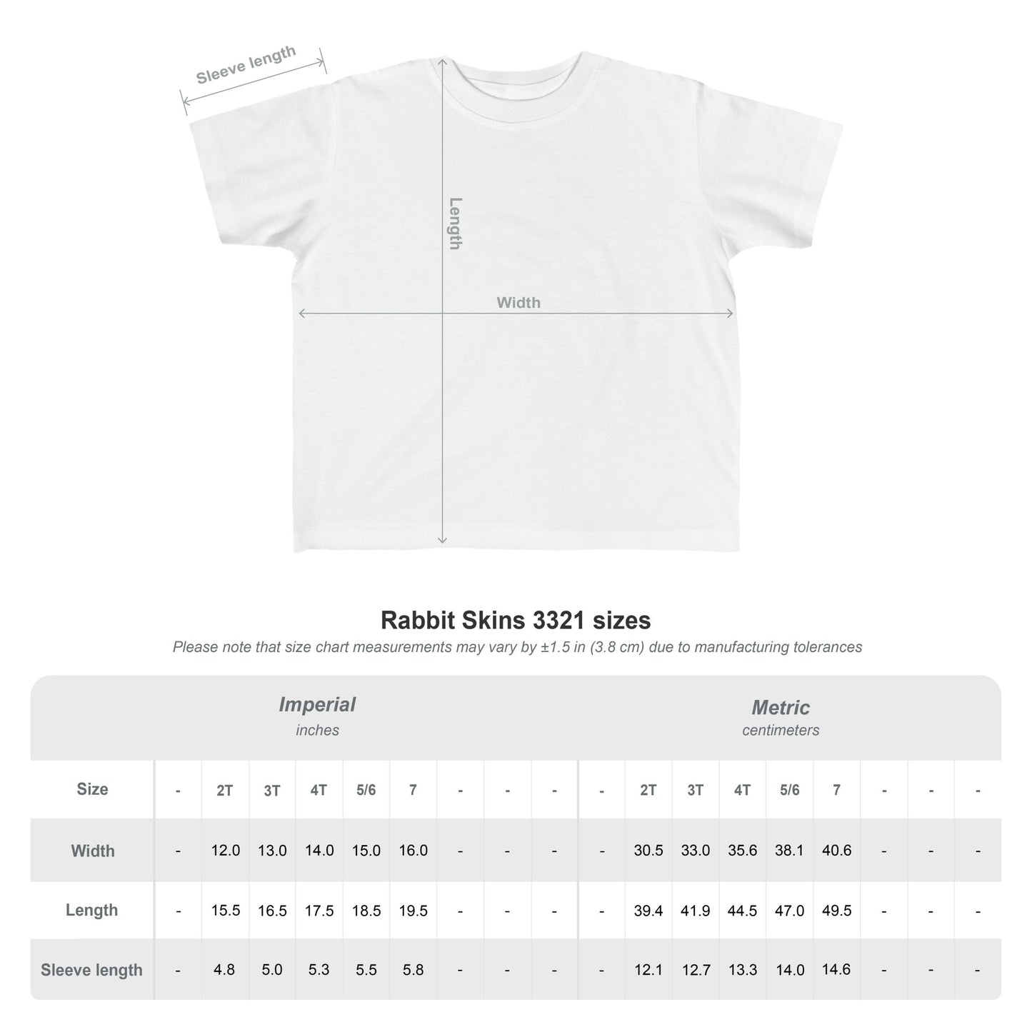 Custom Toddler T‑Shirt