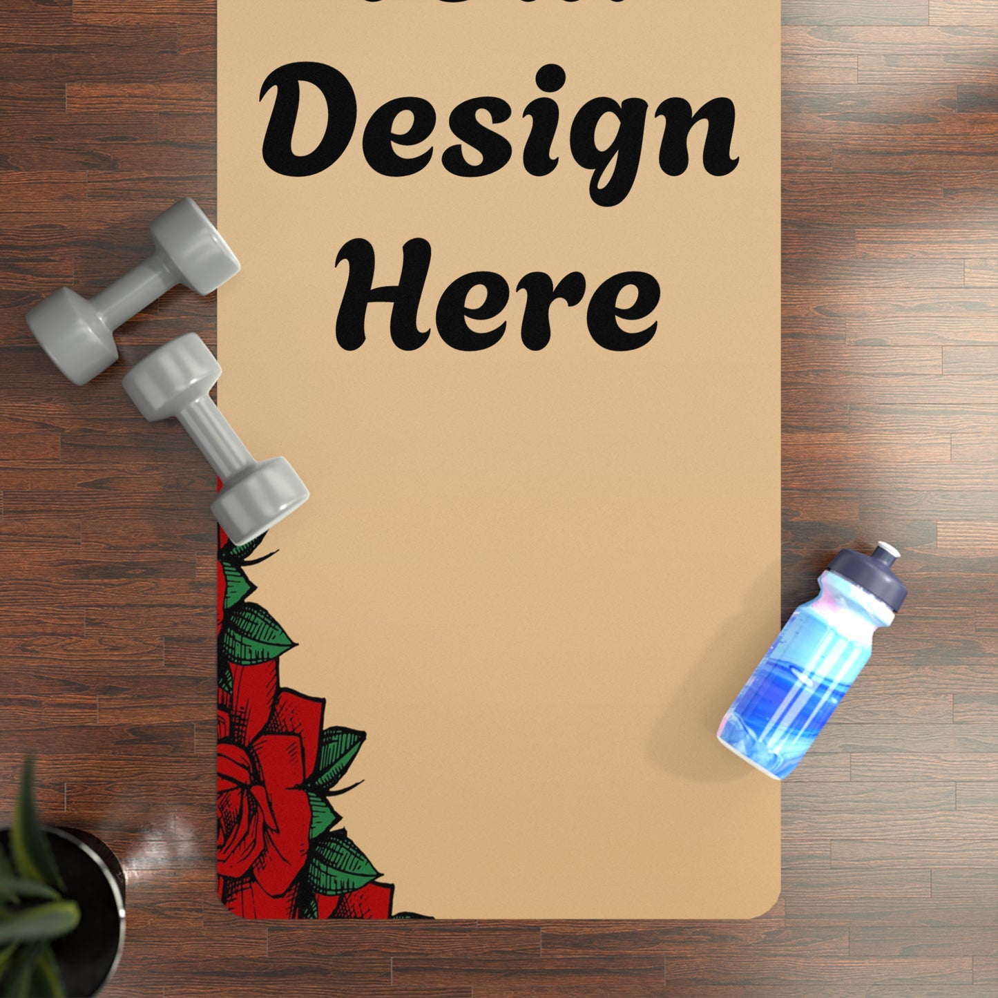Custom Rubber Yoga Mat — Non‑Slip Exercise Mat