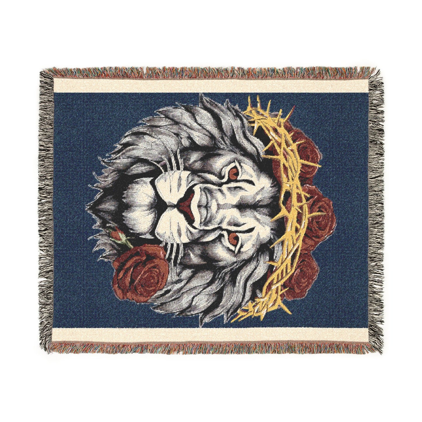 King Of Judah Tapestry Blanket