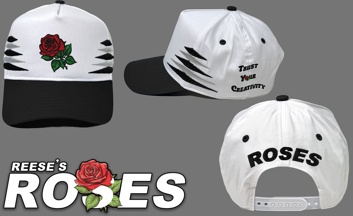 Roses Diamond Vintage Snapback
