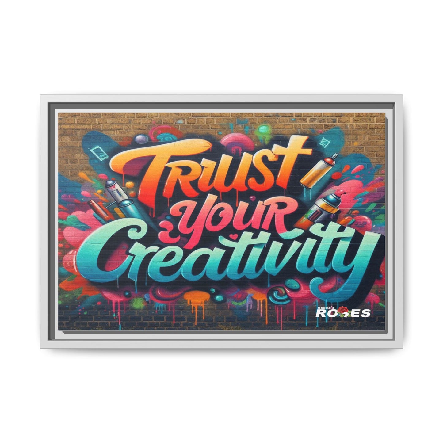 Trust Your Creativity #2 Matte Canvas Framed