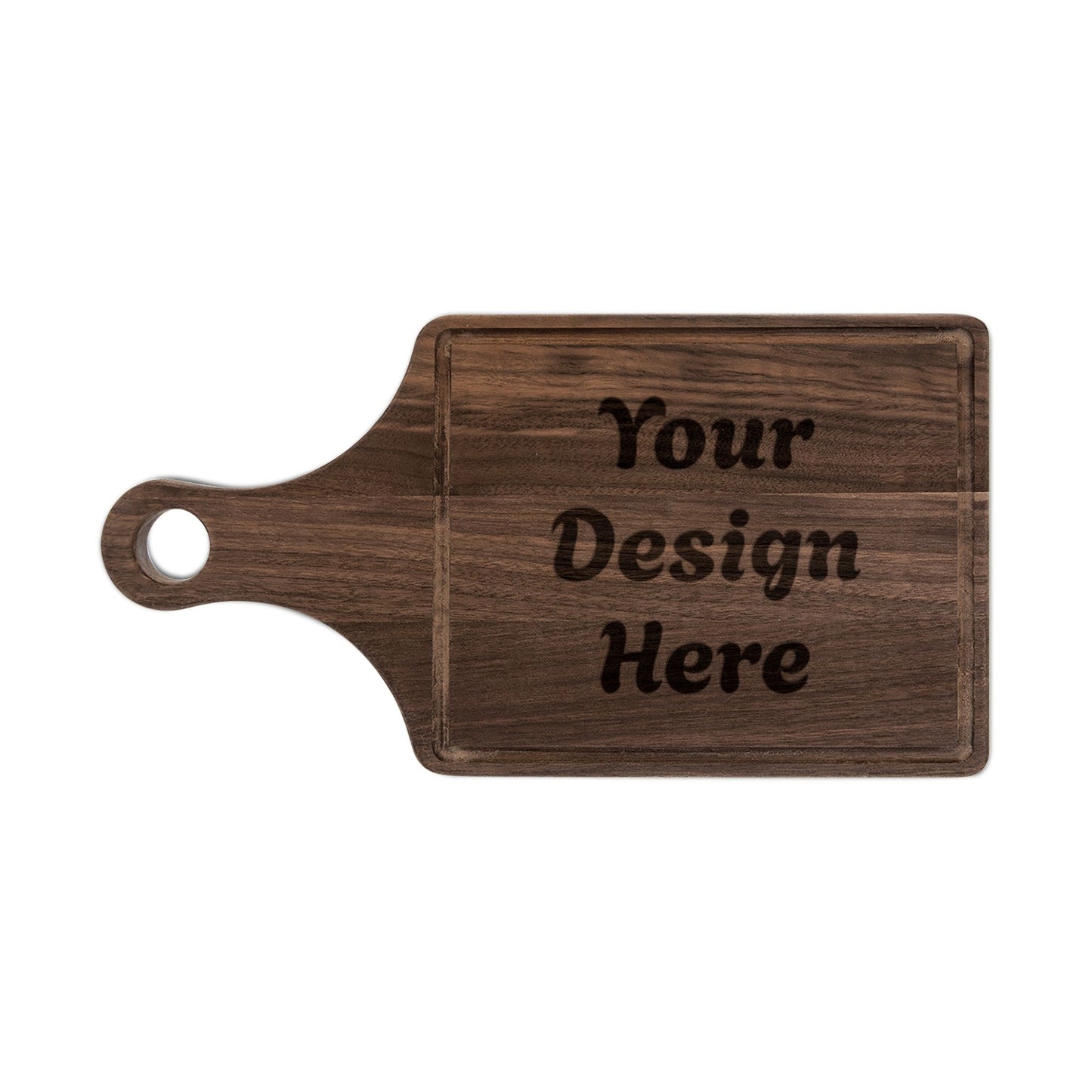 Personalized Engraved Wooden Cutting Board — Custom Design Serving & Chopping Board