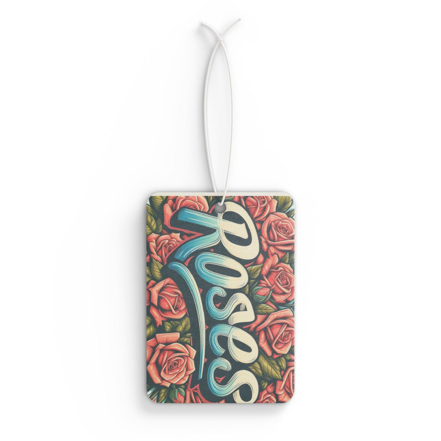 Roses Pine Scent Car Air Freshener