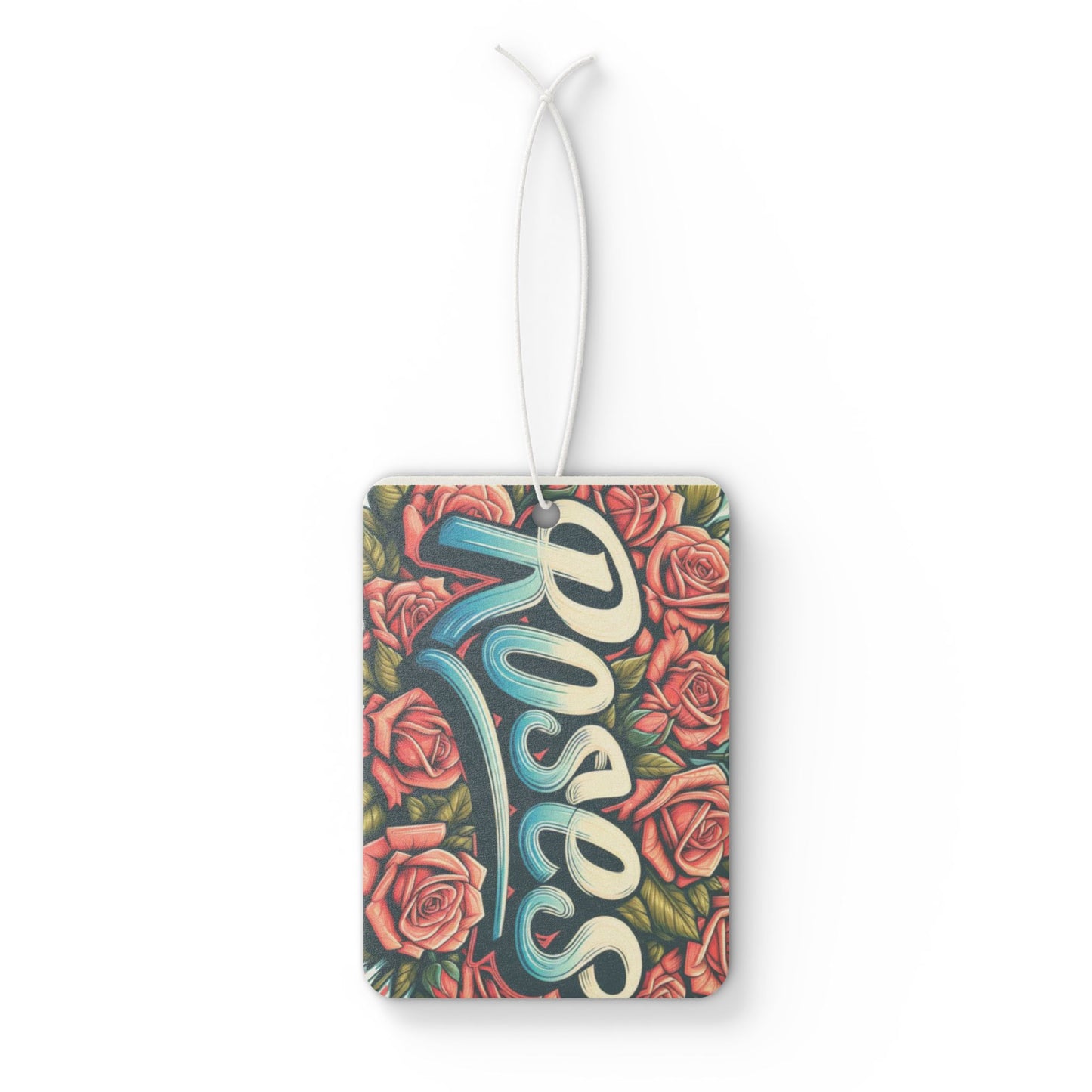Roses Pine Scent Car Air Freshener
