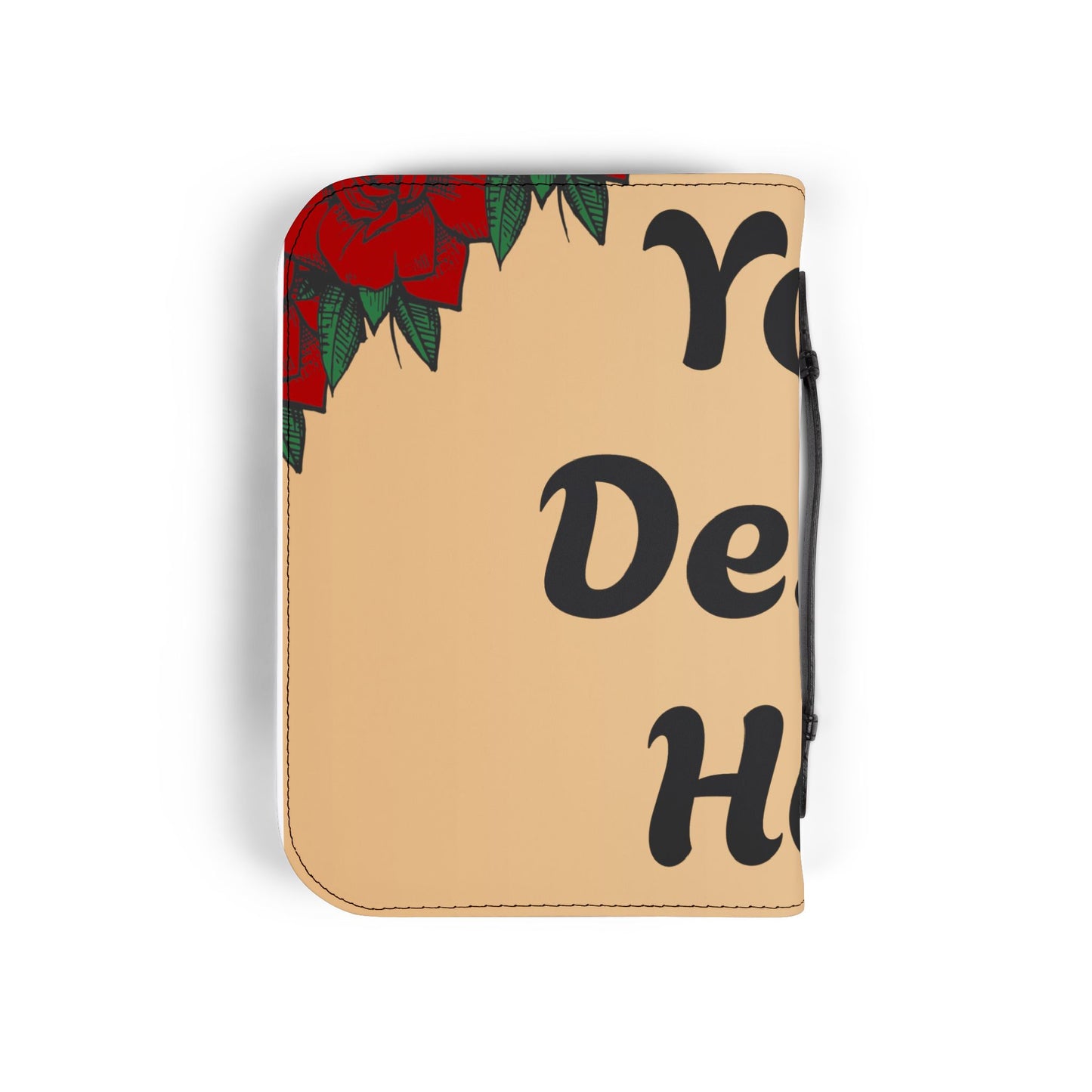 Custom Zipper Bible Cover — Protective Scripture Sleeve with Handle