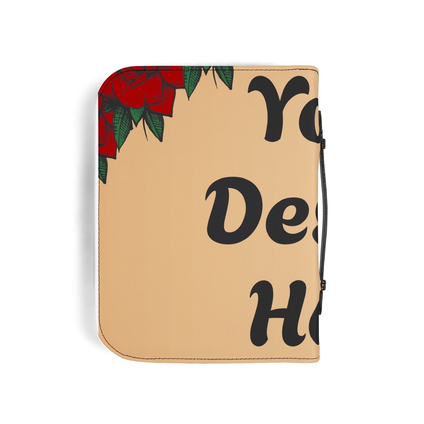 Custom Zipper Bible Cover — Protective Scripture Sleeve with Handle