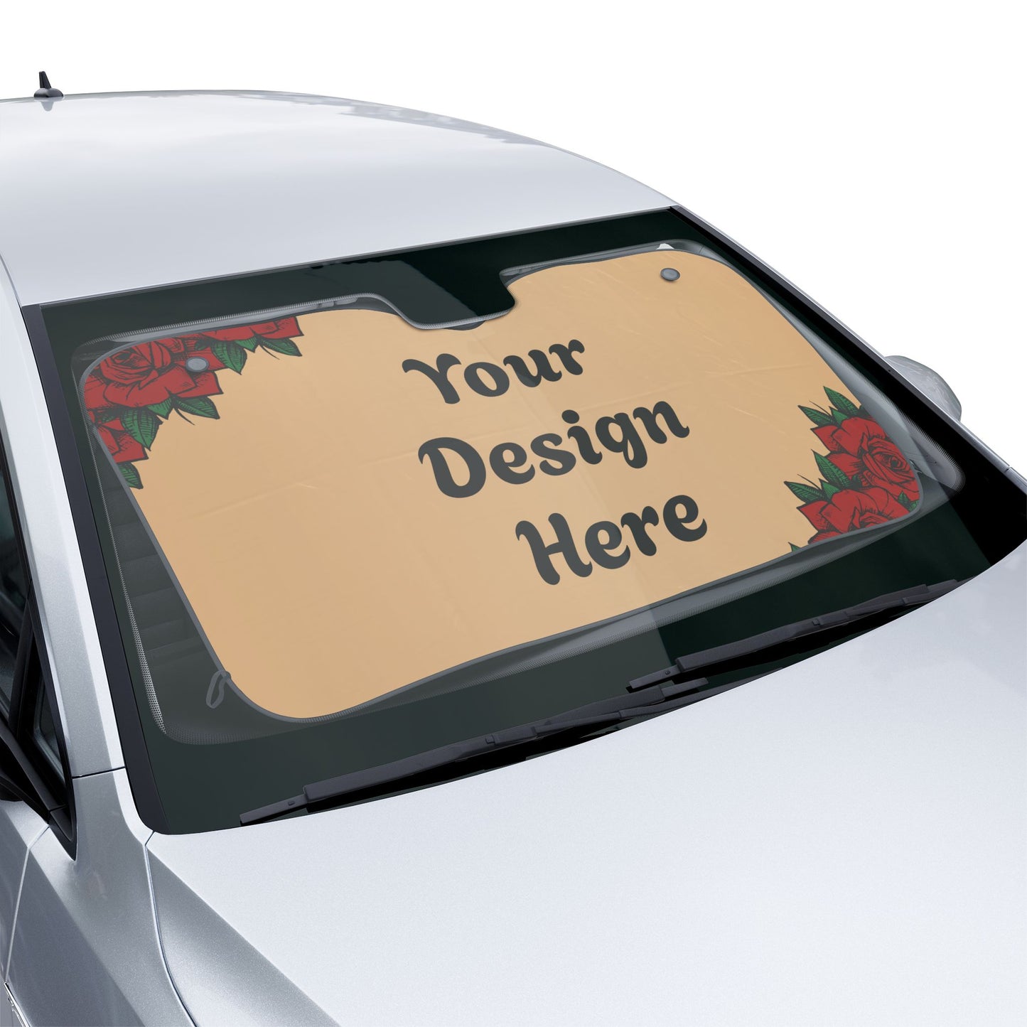 Custom Car Sun Shade — Personalized Windshield Protector