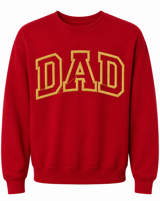 Father's Day -Embroidered Dad Sweatshirt