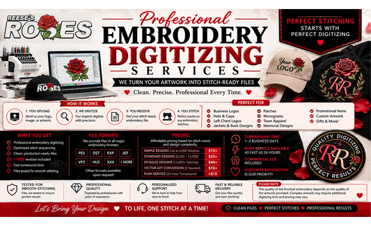 Embroidery Digitizing Services