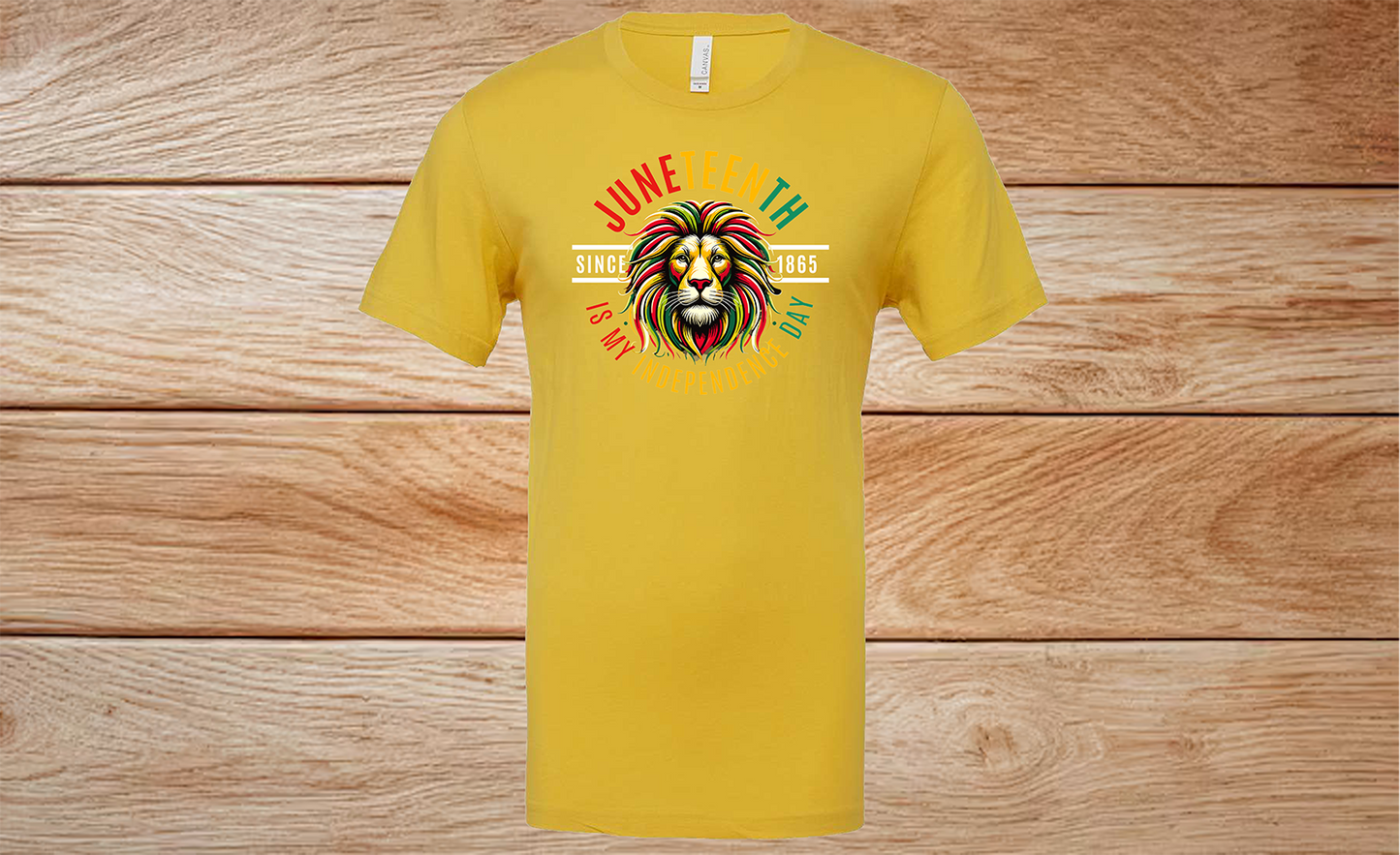 Juneteenth - Lion Pride Tee