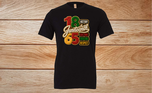 Juneteenth - 1865 History, Culture, Excellence, Respect Tee Youth