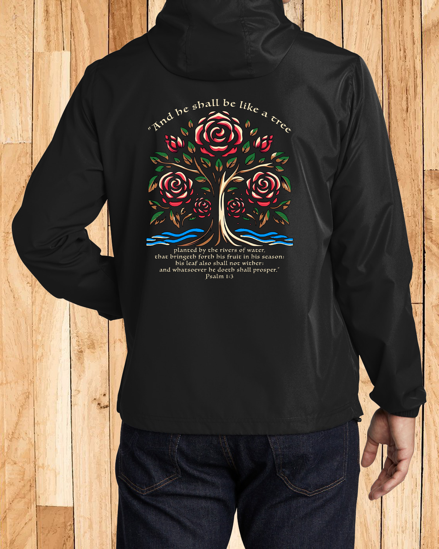 Unisex Custom Printed Windbreakers