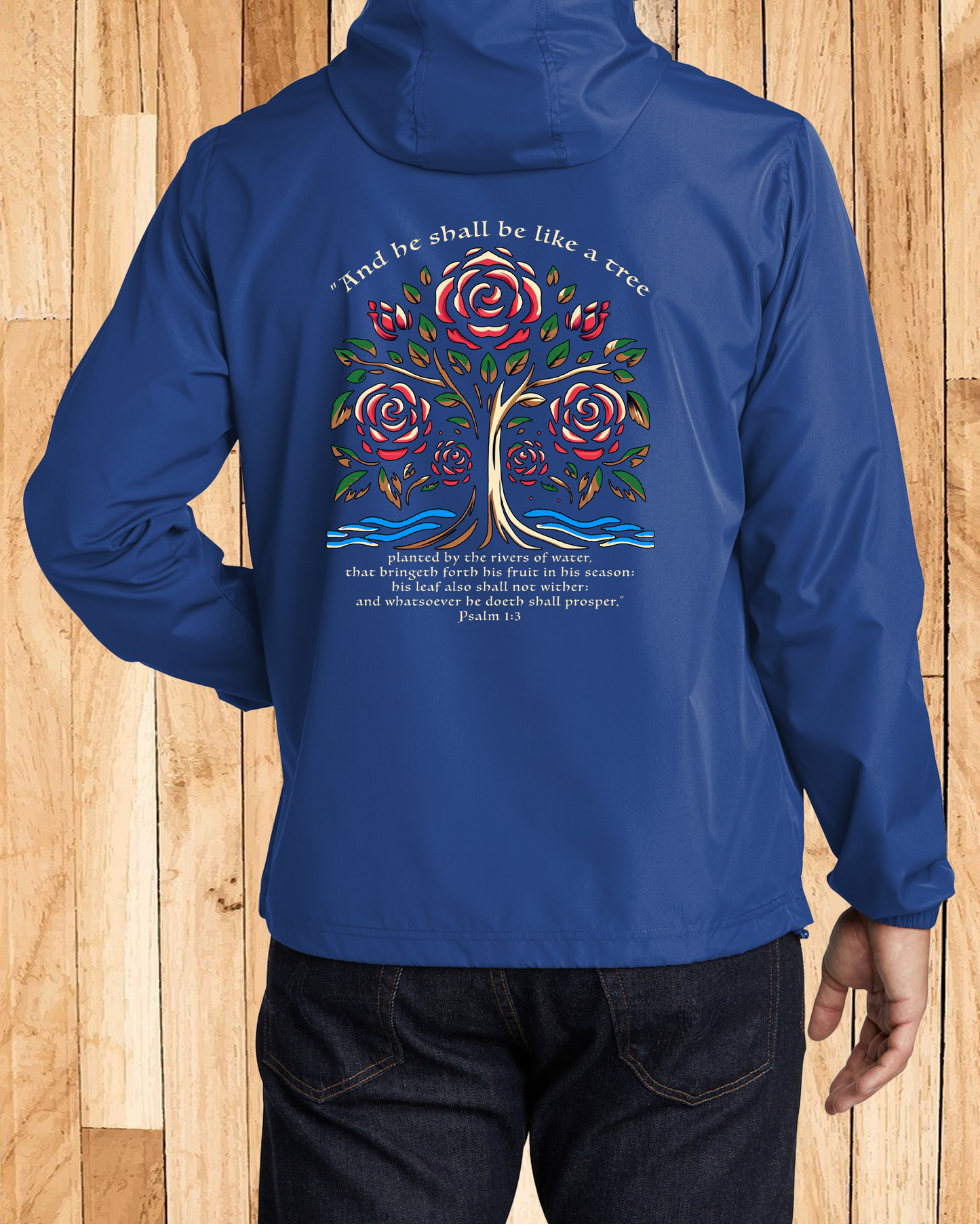Unisex Custom Printed Windbreakers