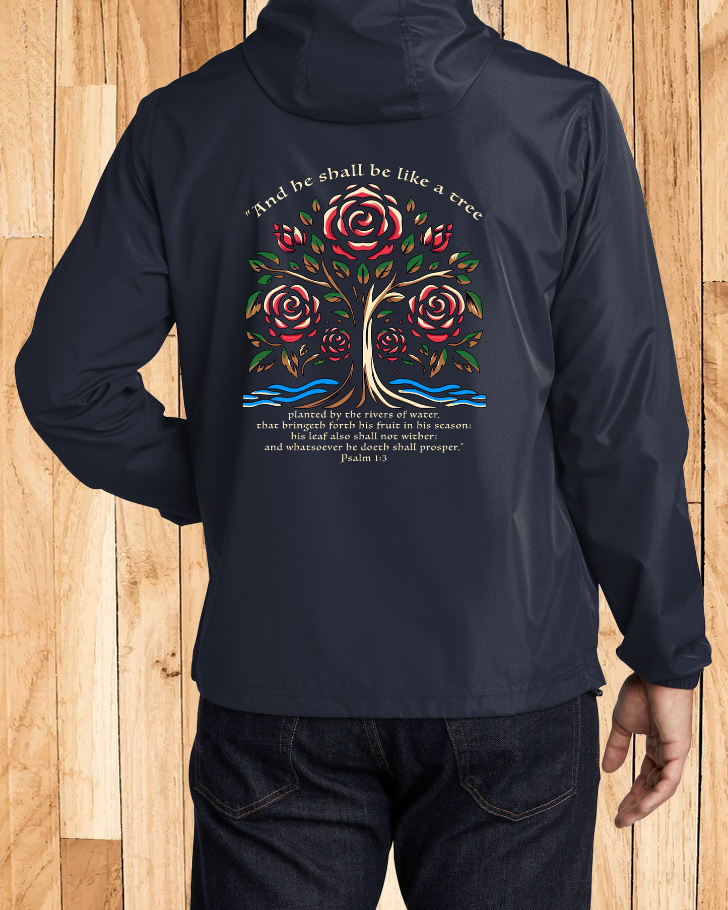 Unisex Custom Printed Windbreakers