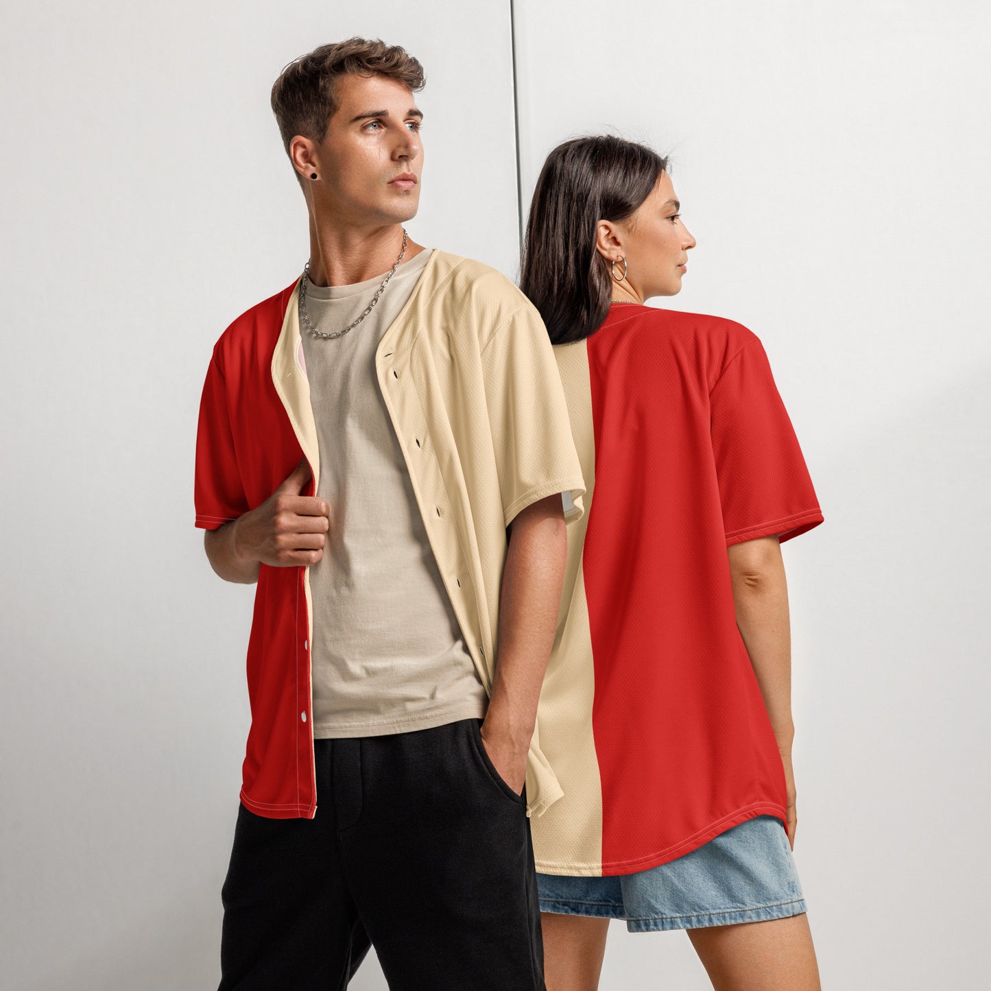 Custom Two-Tone Baseball Jersey
