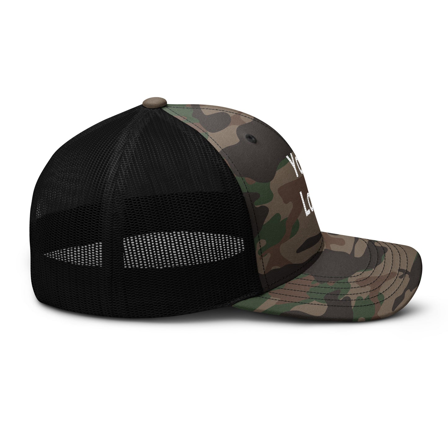 Otto Cap 105-1247 - Camouflage trucker hat