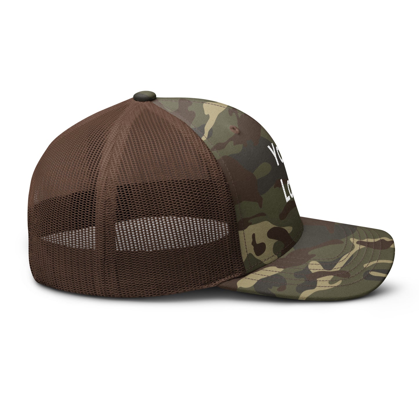 Otto Cap 105-1247 - Camouflage trucker hat
