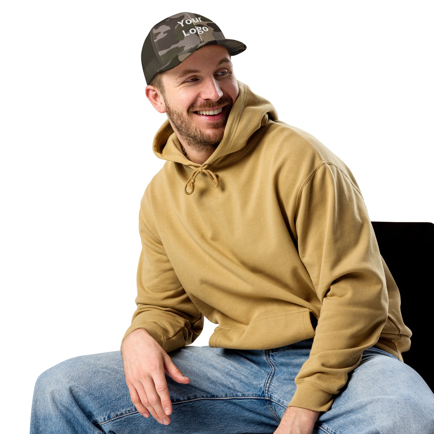 Otto Cap 105-1247 - Camouflage trucker hat