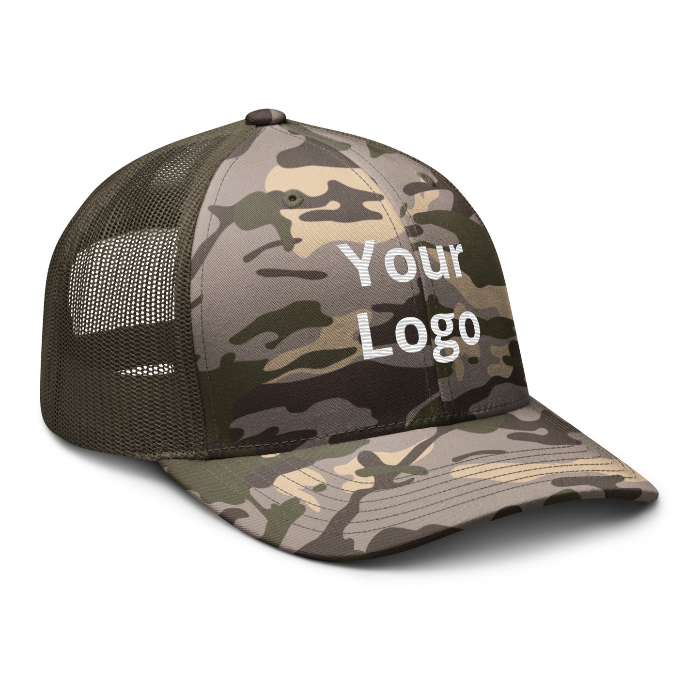 Otto Cap 105-1247 - Camouflage trucker hat