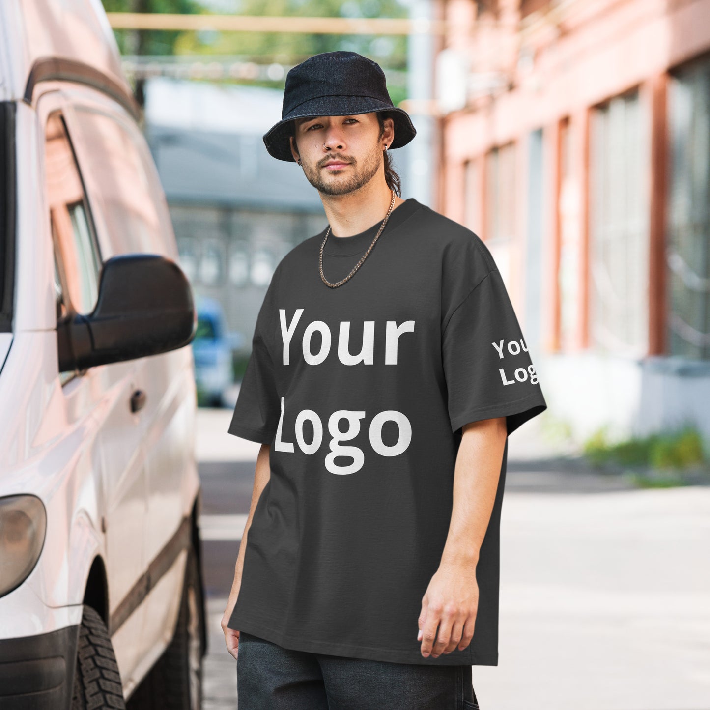 Custom Oversized faded t-shirt