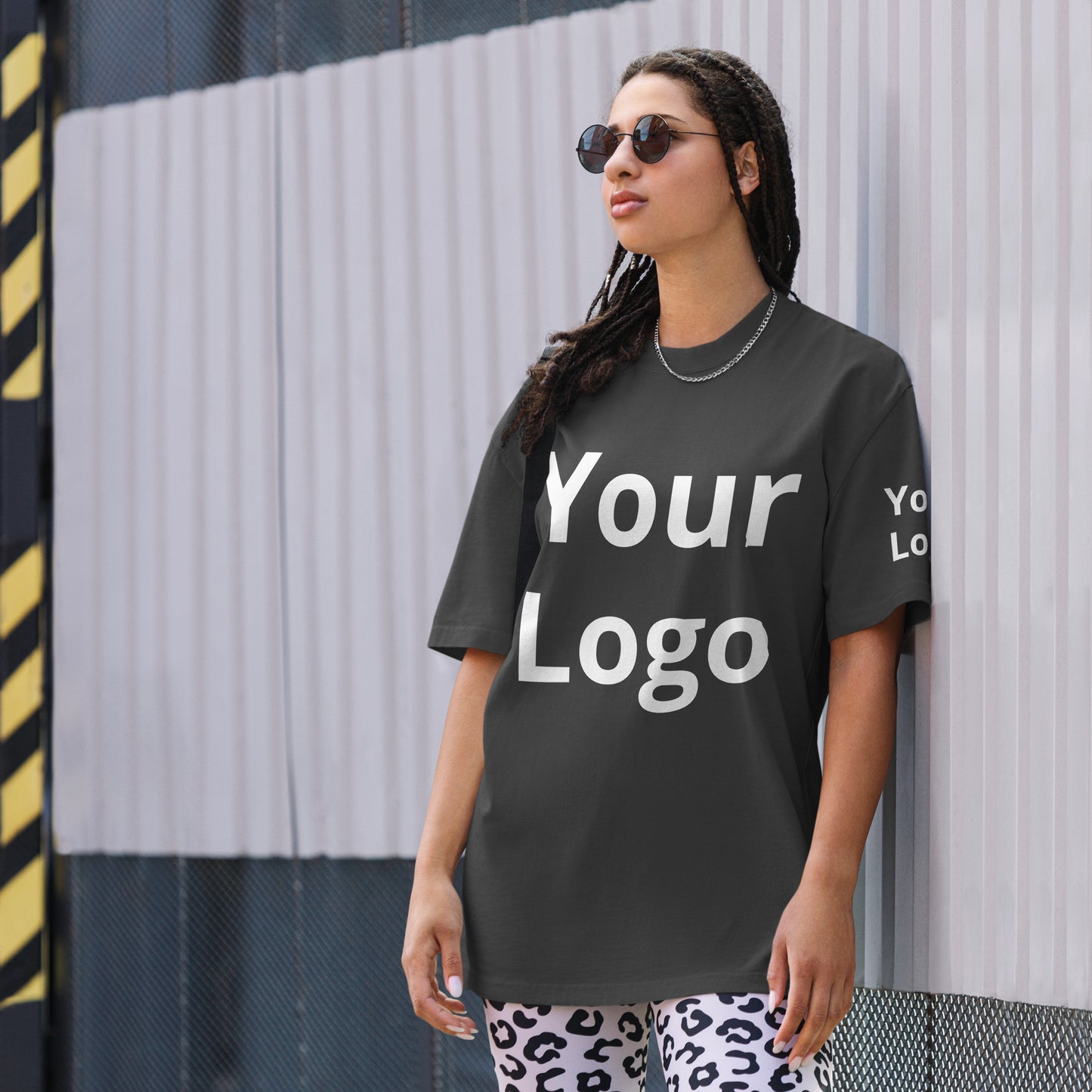 Custom Oversized faded t-shirt
