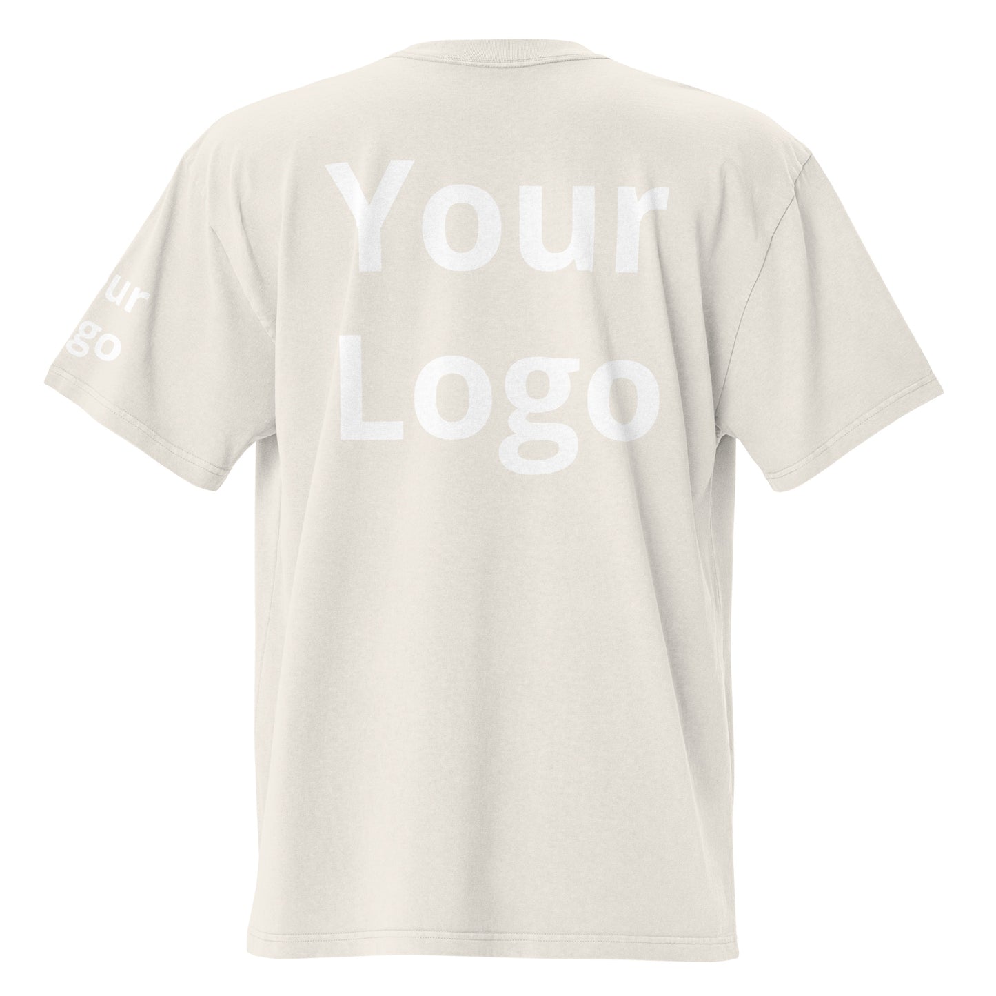 Custom Oversized faded t-shirt