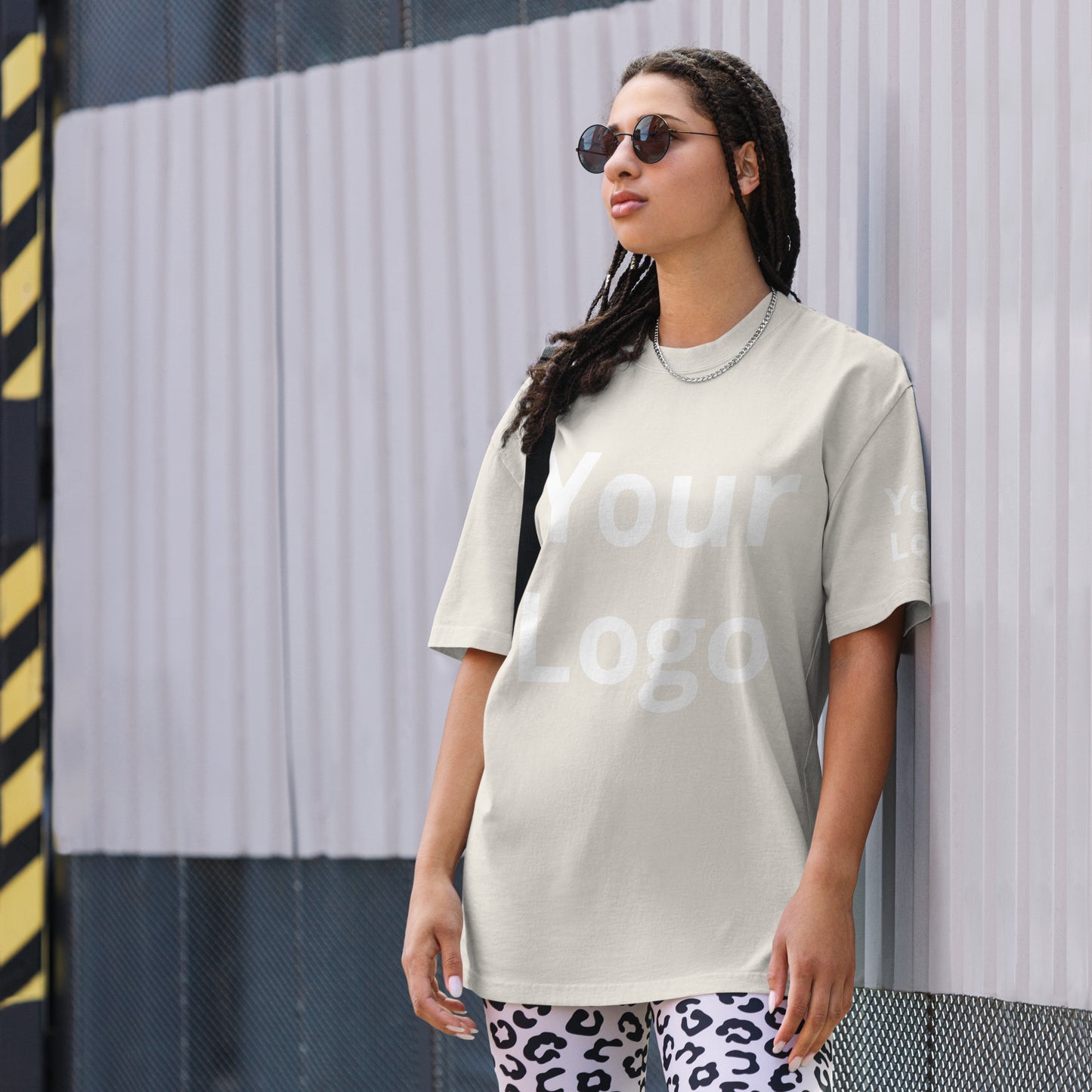 Custom Oversized faded t-shirt