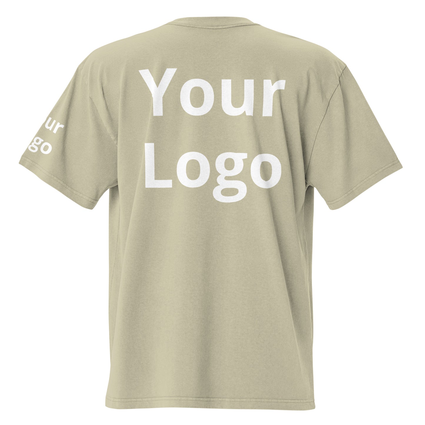 Custom Oversized faded t-shirt