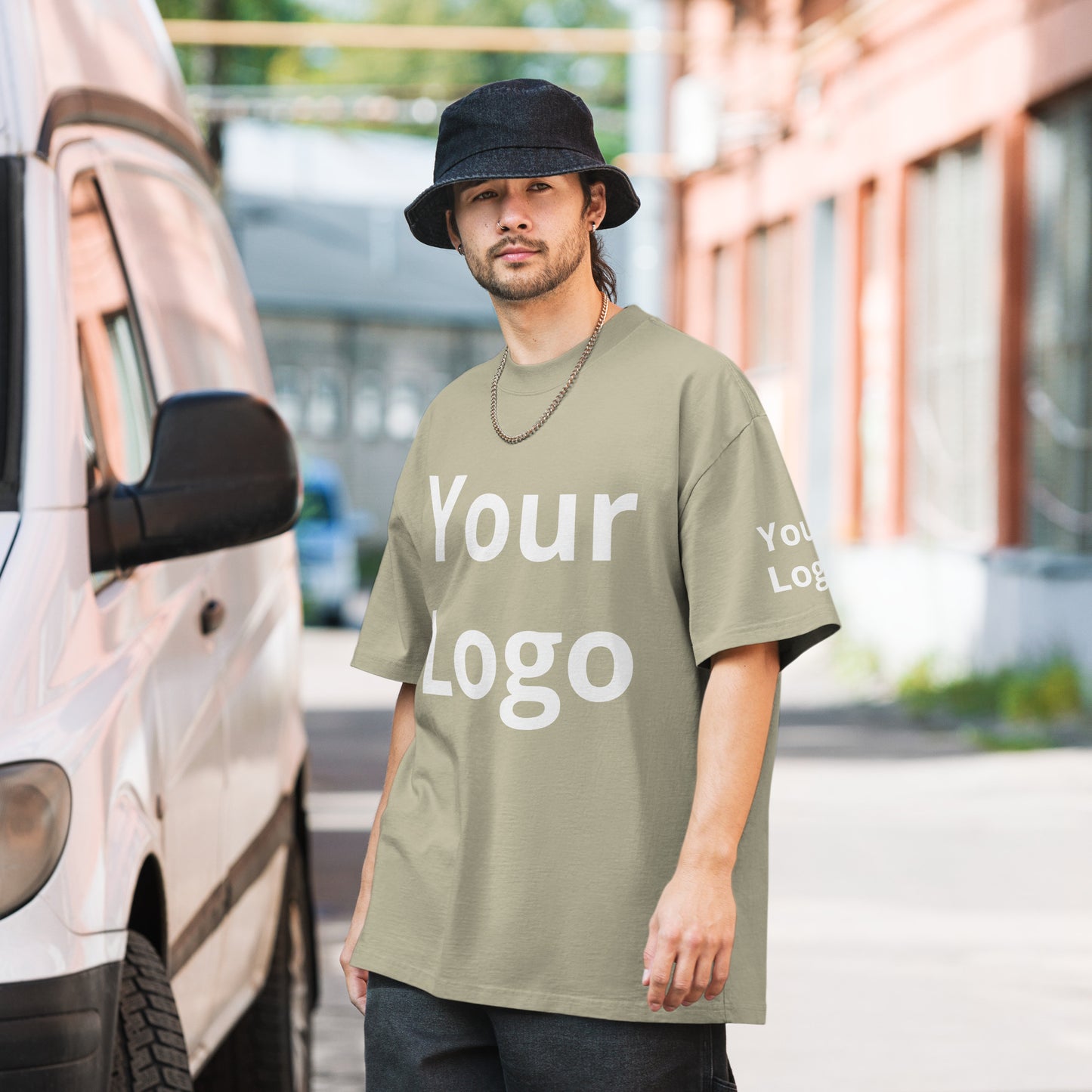 Custom Oversized faded t-shirt