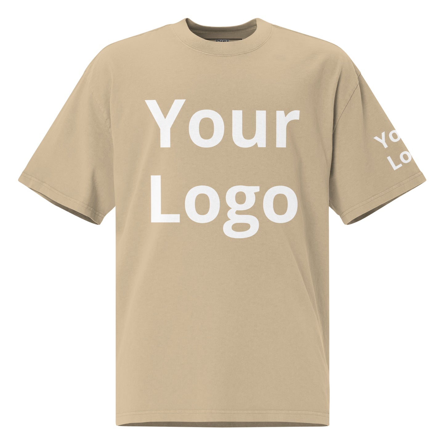 Custom Oversized faded t-shirt