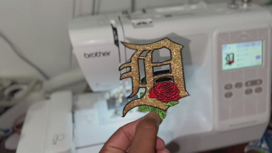 Custom Embroidered Iron On Patches in 4x4in size