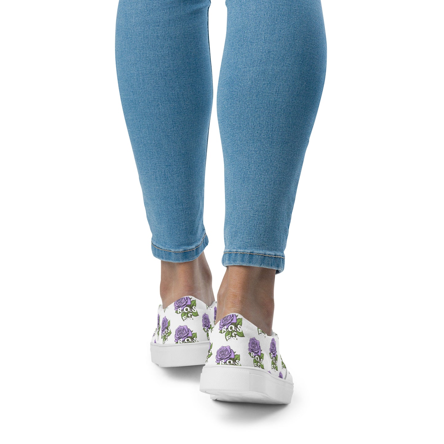 Roses Signature Lavender Women’s Slip-On Shoes
