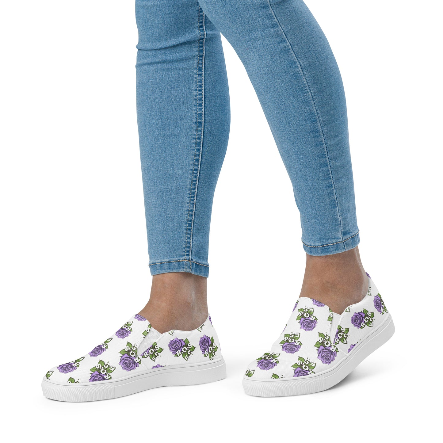 Roses Signature Lavender Women’s Slip-On Shoes